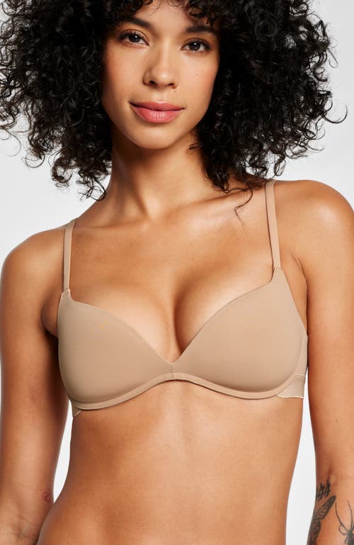 Pepper Zero-g Wirefree Lift Up Bra In Fawn