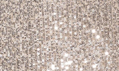 Alexia Admor Ashby Sequin Minidress In Silver