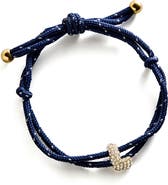 BaubleBar Initial Custom Paracord Bracelet