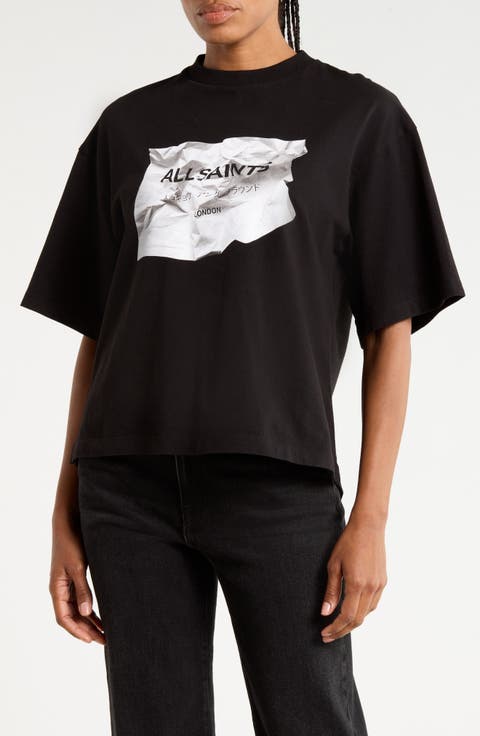 Amelie Scrunch Graphic Tee