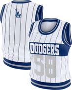 WEAR by Erin Andrews Women's WEAR by Erin Andrews  White Los Angeles Dodgers Sporty Tank Top