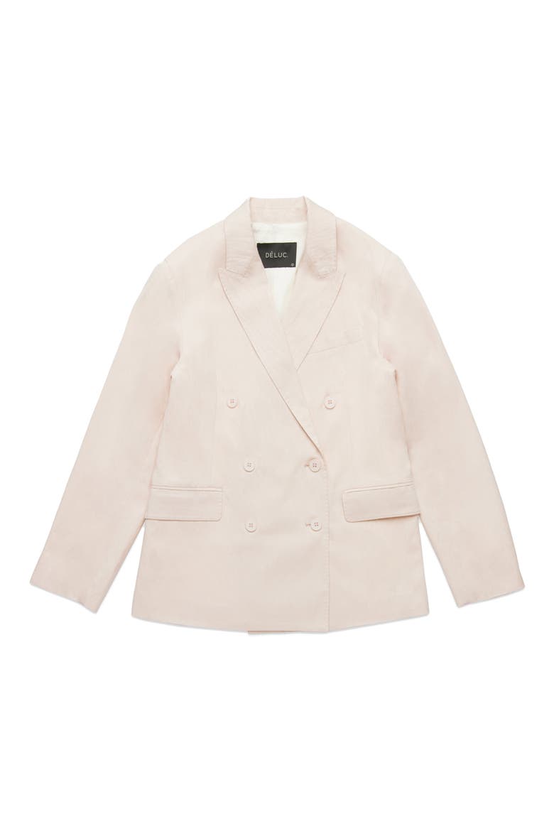 Caleira Relaxed Blazer, Alternate, color, PINK