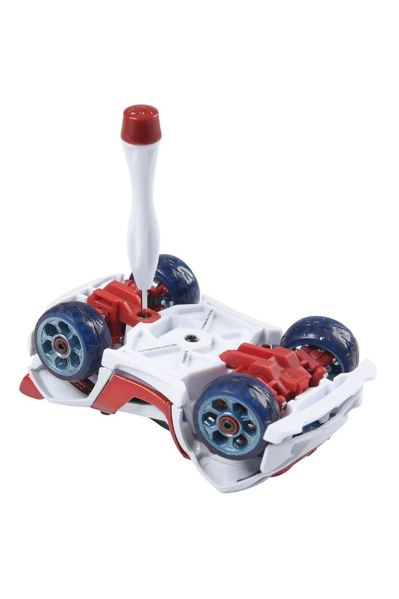T1 Track Car Deluxe Single Design & Build Toy Car, Alternate, color, Multicolored