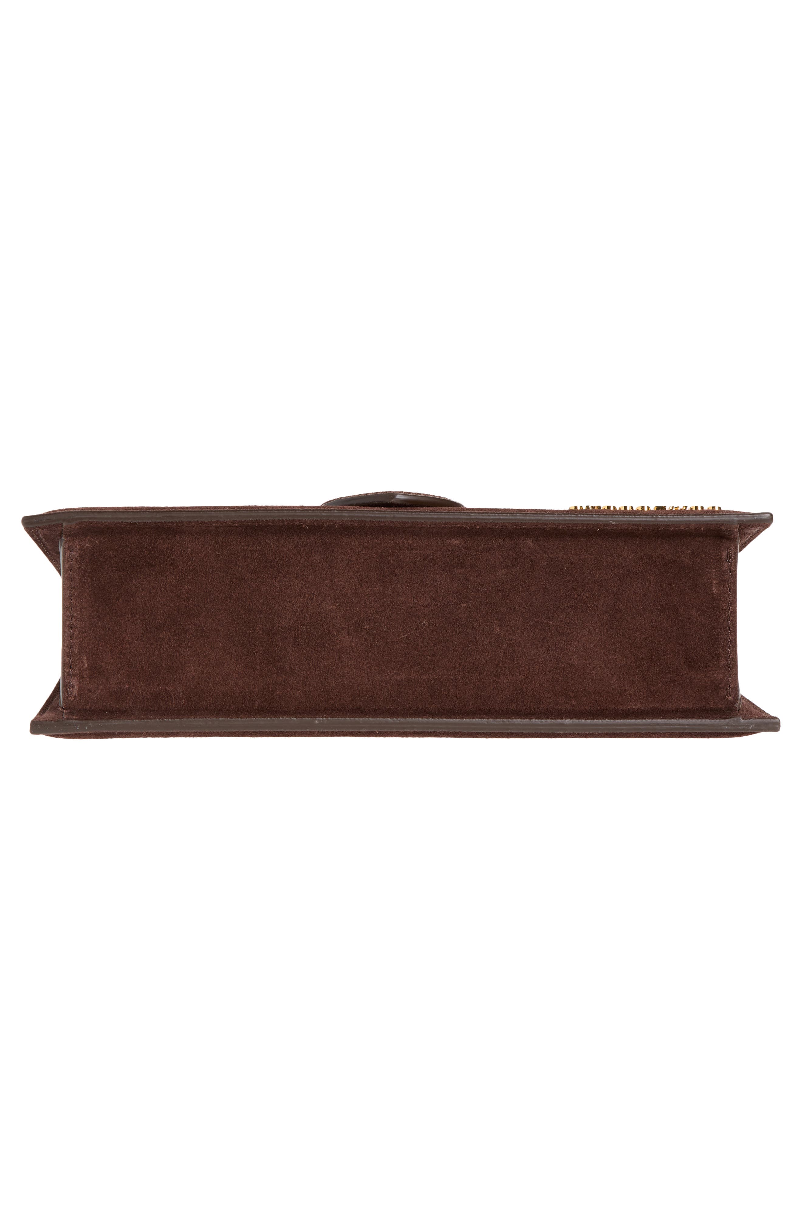Le Grand Bambino Suede Crossbody Bag, Alternate, color, MEDIUM BROWN 855
