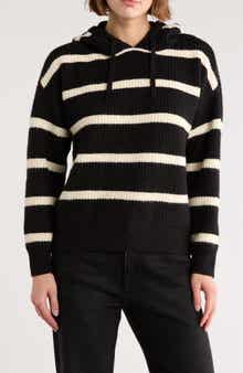 CYRUS Stripe Hooded Sweater