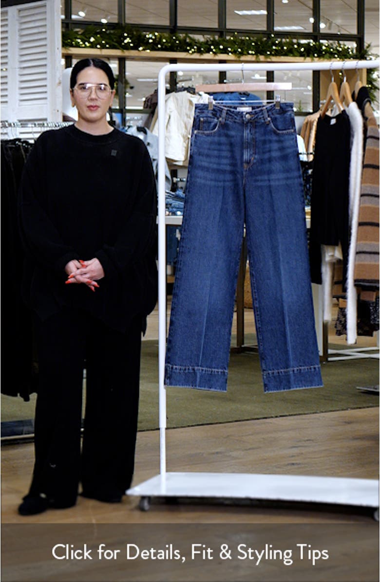 The Pixie Slice High Waist Flare Leg Jeans, sales video thumbnail