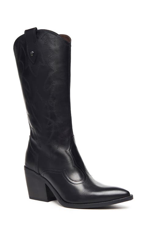 Texan Pointed Toe Western Boot (Women)