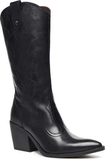 Texan Pointed Toe Western Boot