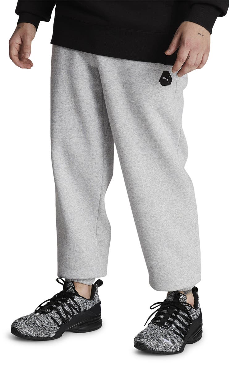 PUMA Rudagon Sweatpants, Main, color, Light Gray Heather