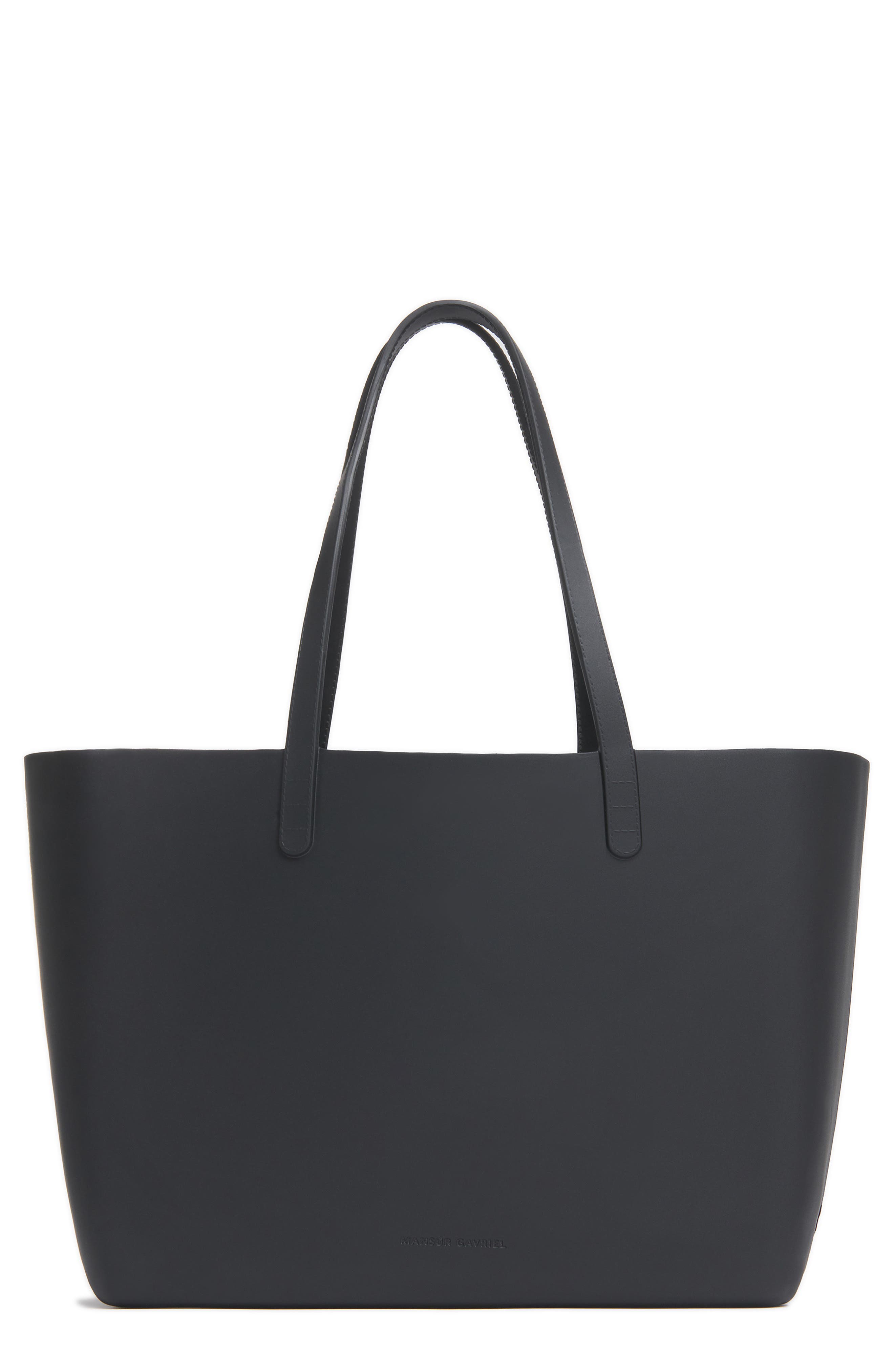 Mansur Gavriel Large Rubber Tote, Main, color, 