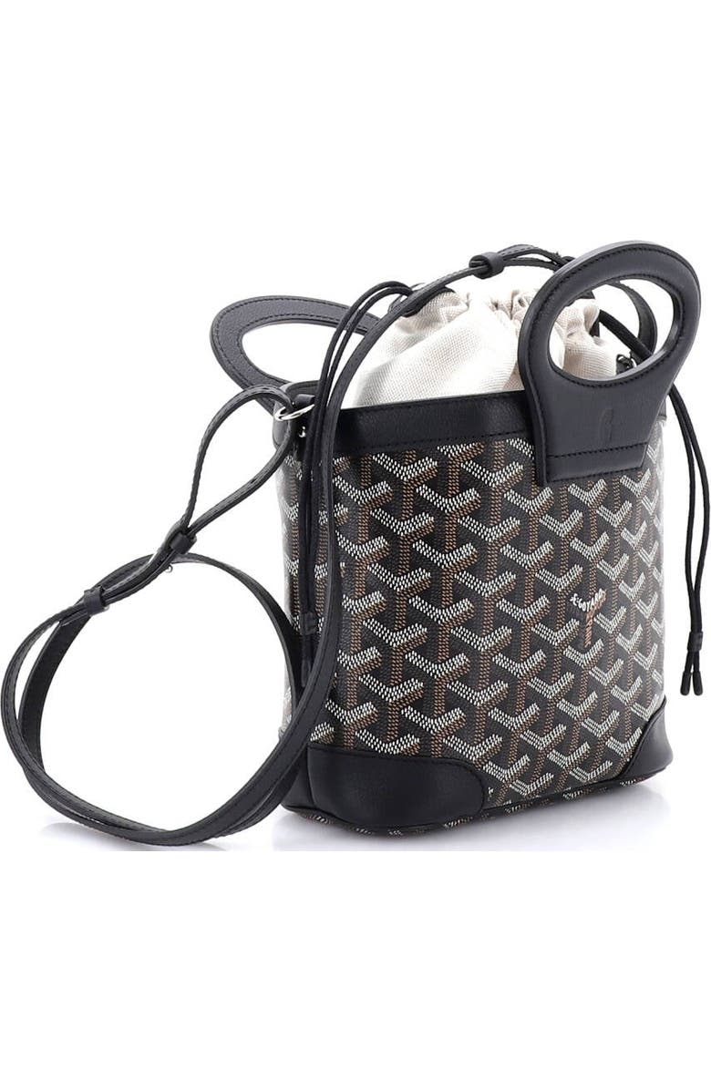 Pre-Owned Goyard Beluga Bag Coated Canvas Mini, Alternate, color, Black