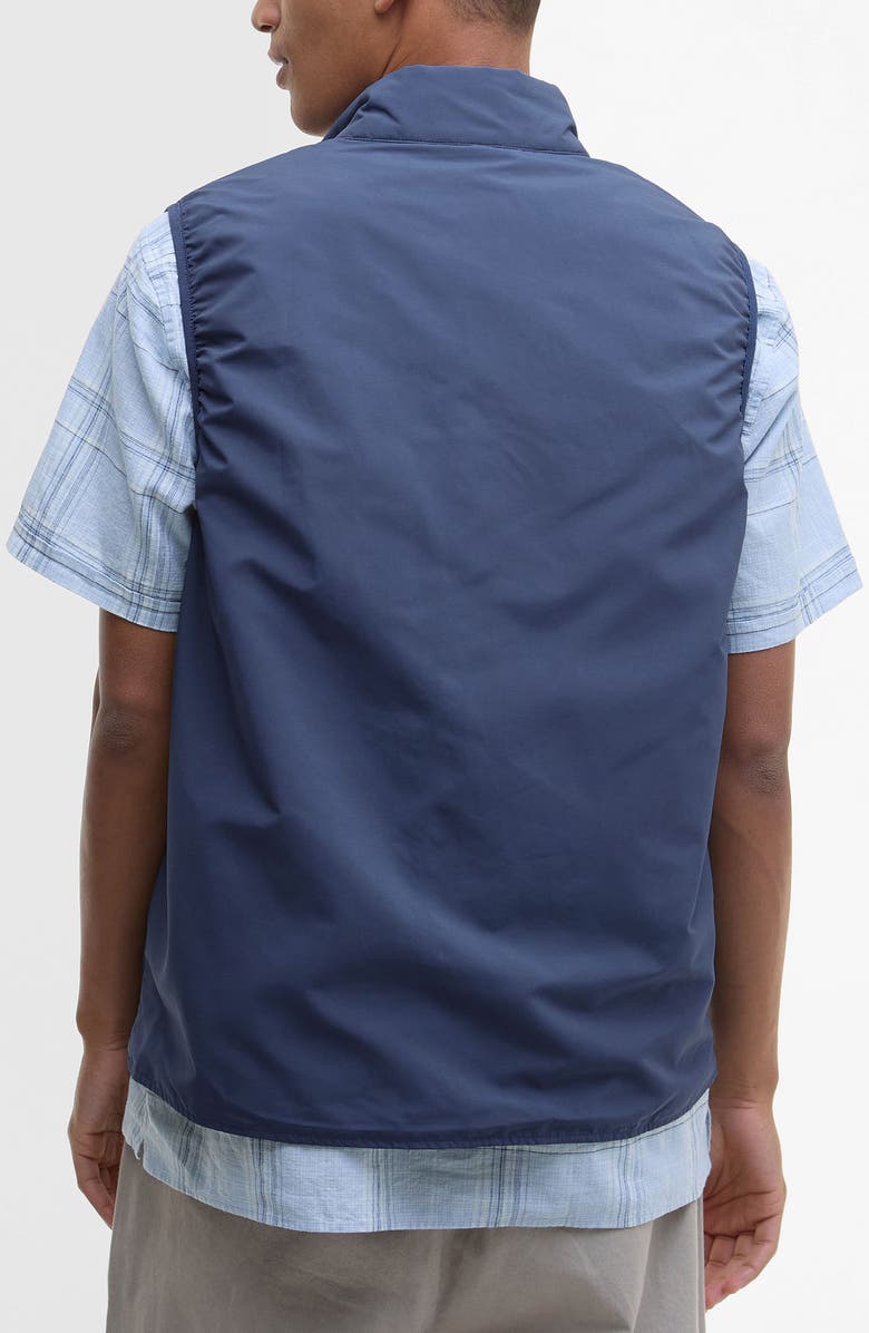 Barbour Rye Lightweight Zip Vest, Alternate, color, Dark Denim