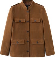 MANGO Stand Collar Jacket