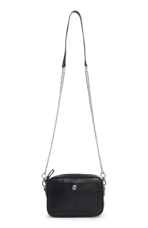 Convertible Leather Crossbody/Belt Bag