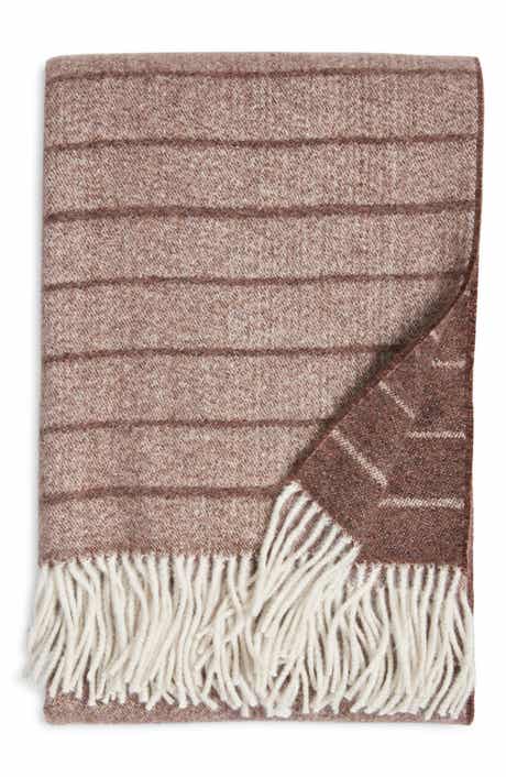 Nordstrom Woven Fringe Throw Blanket