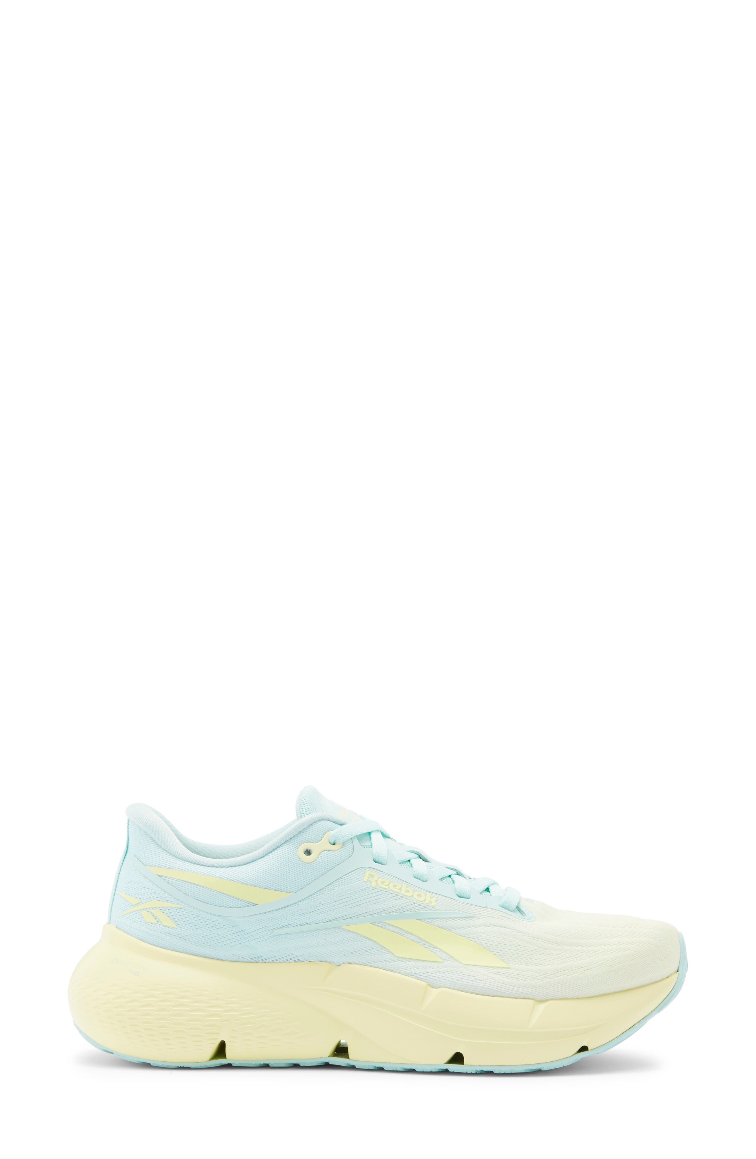 Reebok Zignition Running Sneaker, Alternate, color, Aqua Yellow White