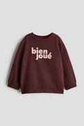 H&M Printed Cotton Sweatshirt