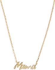 Estella Bartlett Mama Pendant Necklace