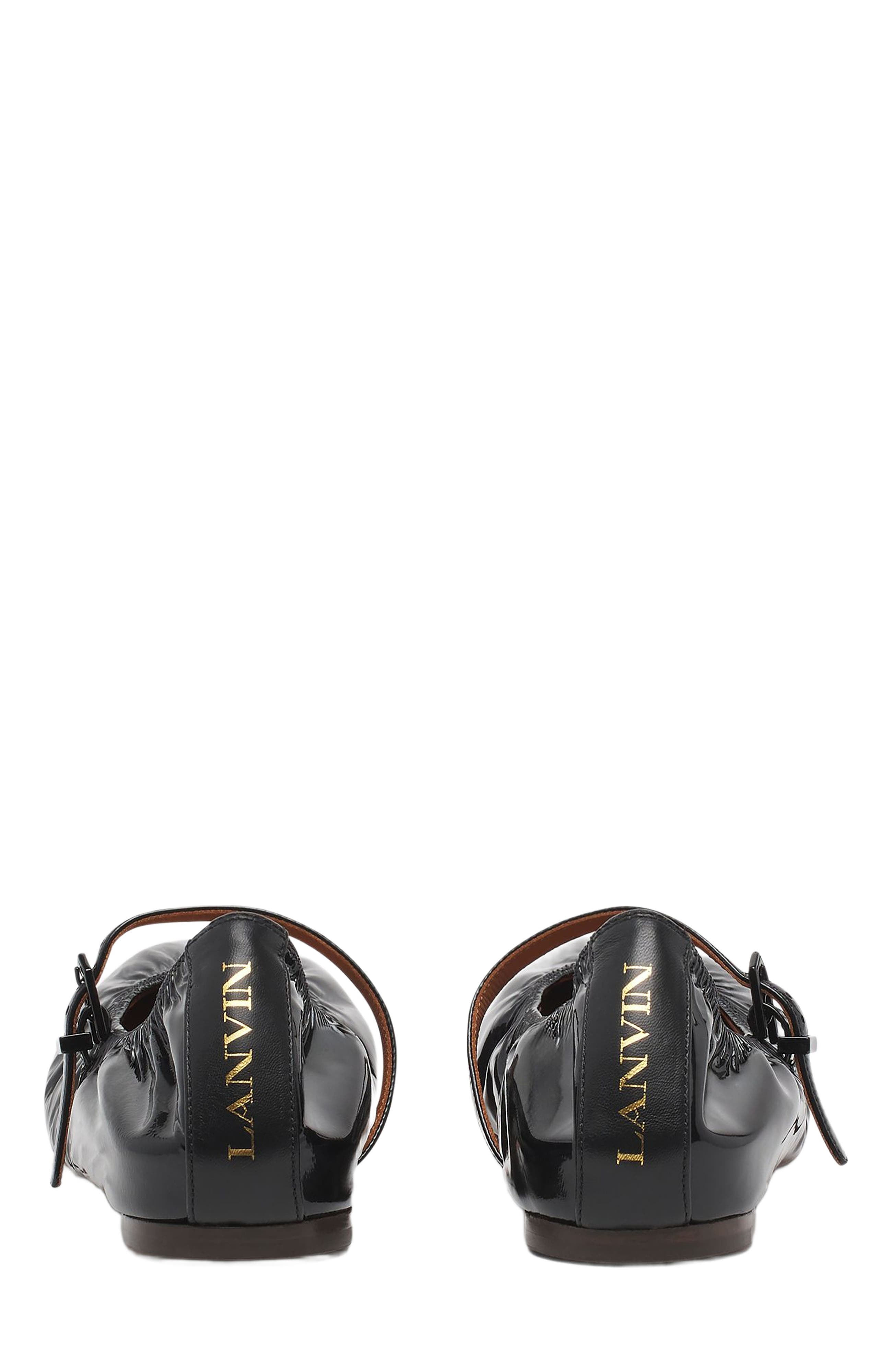 Lanvin MARY JANE IN GLOSSY LEATHER, Alternate, color, 