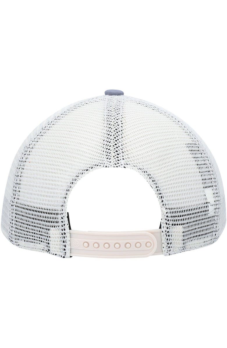 '47 Men's '47 Navy Cal Bears Crawford Clean Up Trucker Snapback Hat, Alternate, color, 