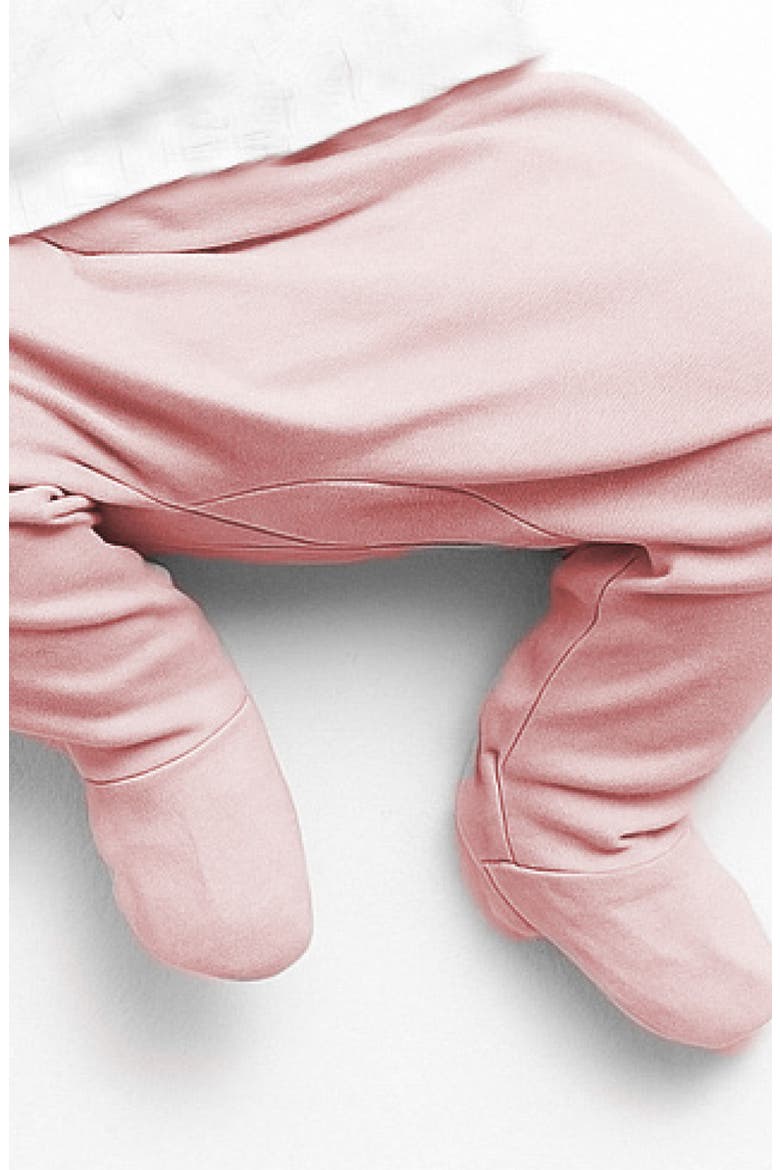 Fallon Footed Organic Cotton Assorted 3-Pack Pants, Alternate, color, PINK TWINKLE