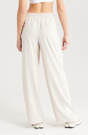 gypsohila Washer High Waist Pants ホワイト gypsohila Washer High Waist Pants ホワイト