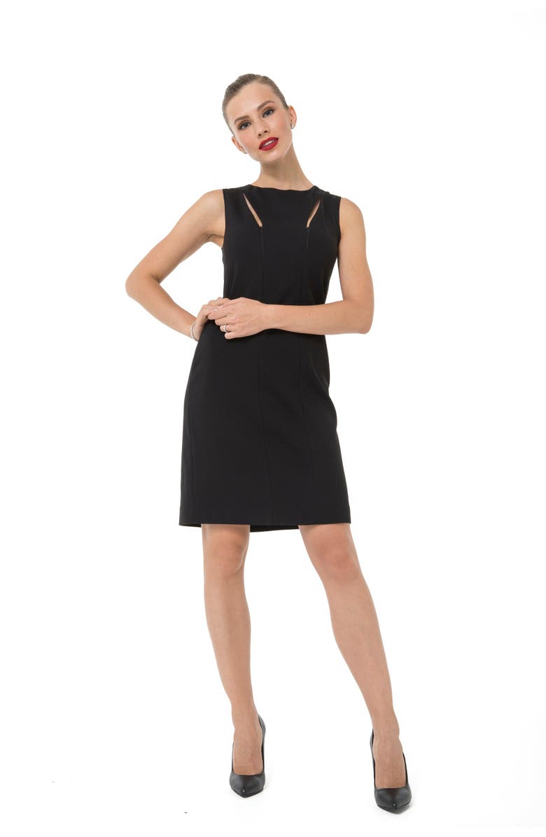 Accouchée Secret Dress for Nursing and Ever After, Main, color, Black