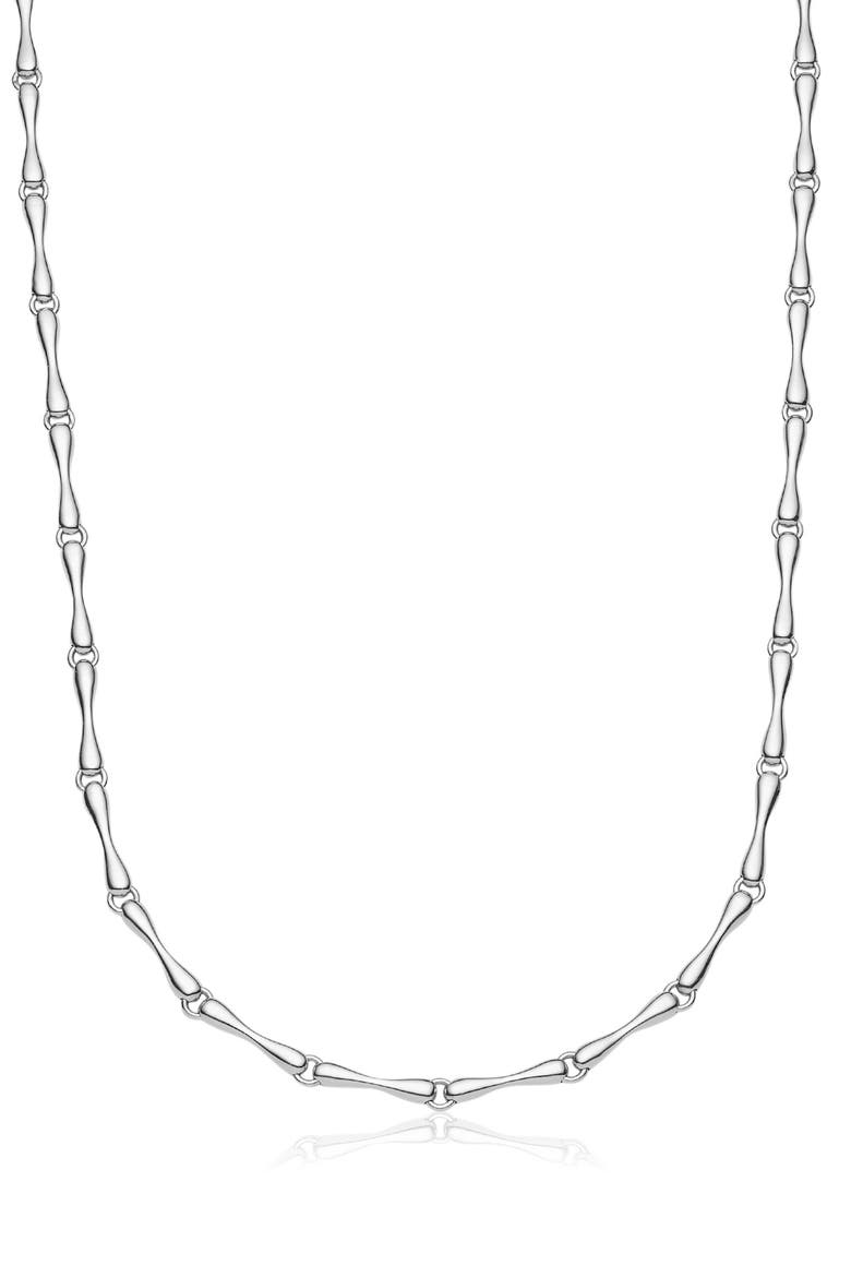 Nura Reef Chain Necklace, Alternate, color, SILVER/ DIAMOND