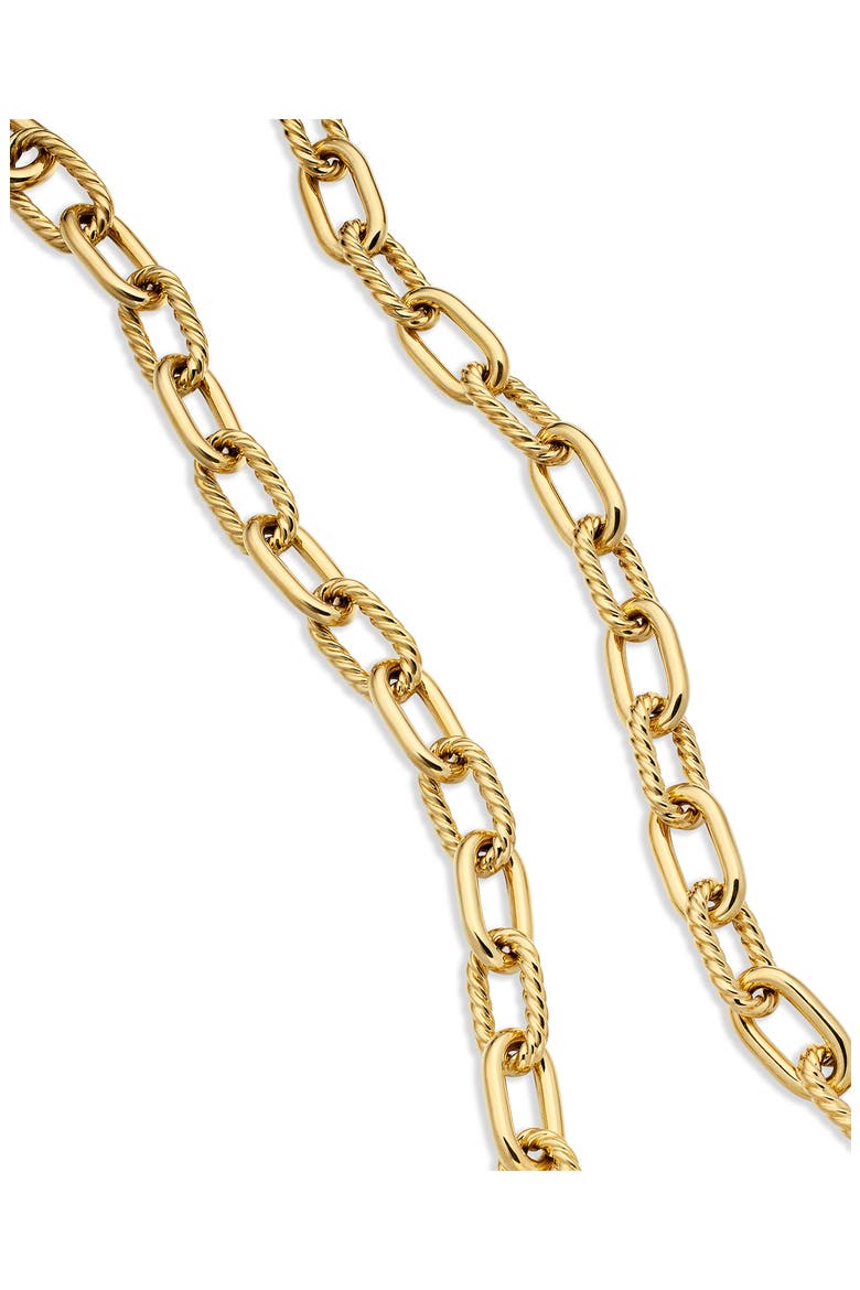 DY Madison® Chain Necklace in 18K Yellow Gold, 11mm, Alternate, color, YELLOW GOLD