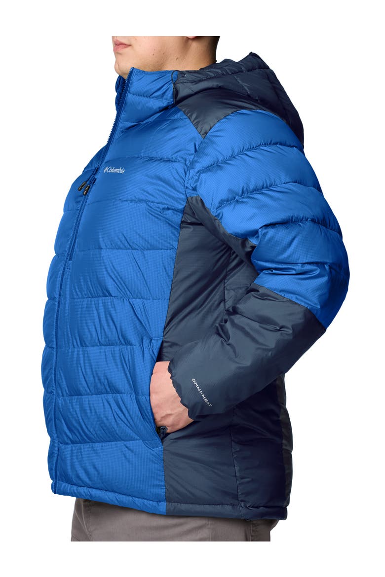 Big & Tall Labyrinth Loop II Hooded Jacket, Alternate, color, MOUNTAIN BLUE