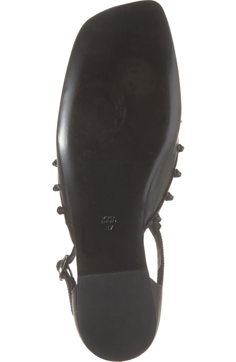 3.1 Phillip Lim Mary Jane Leather Flat, Alternate, color, Black