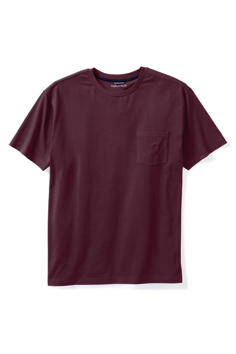 Big & Tall Pocket Tee, Alternate, color, SEAPORT BURGUNDY