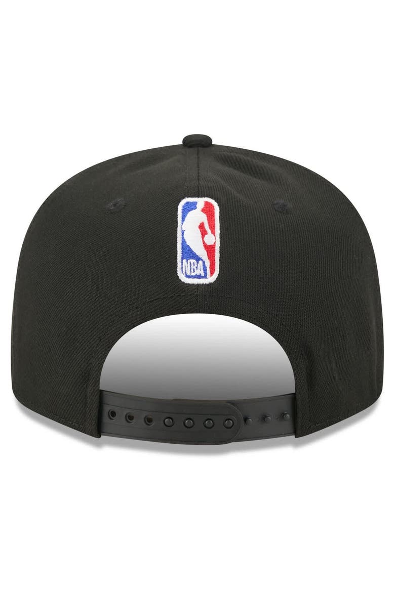 Men's New Era Black Chicago Bulls 2026 NBA Draft Crystal 9FIFTY Snapback Hat, Alternate, color, Black