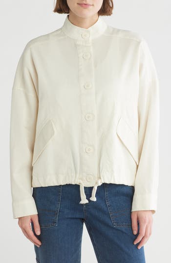 通販 MAX STUDIO Cotton Piqué Jacket | Nordstromrack ジャケット・アウター