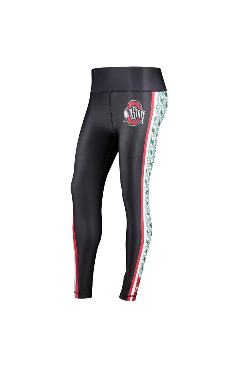CONCEPTS SPORT Women's Concepts Sport Black Ohio State Buckeyes Dormer Knit Leggings, Alternate, color, 