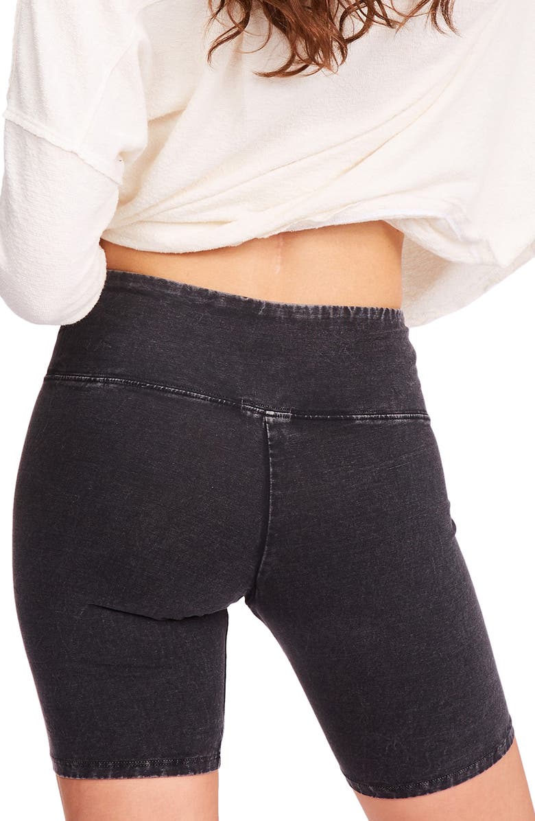 Billabong Biker Babe Tie Dye Bike Shorts, Alternate, color,