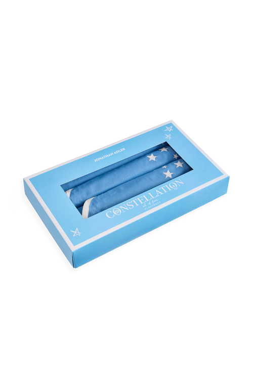 Jonathan Adler Constellation Placemat Set In Blue/white