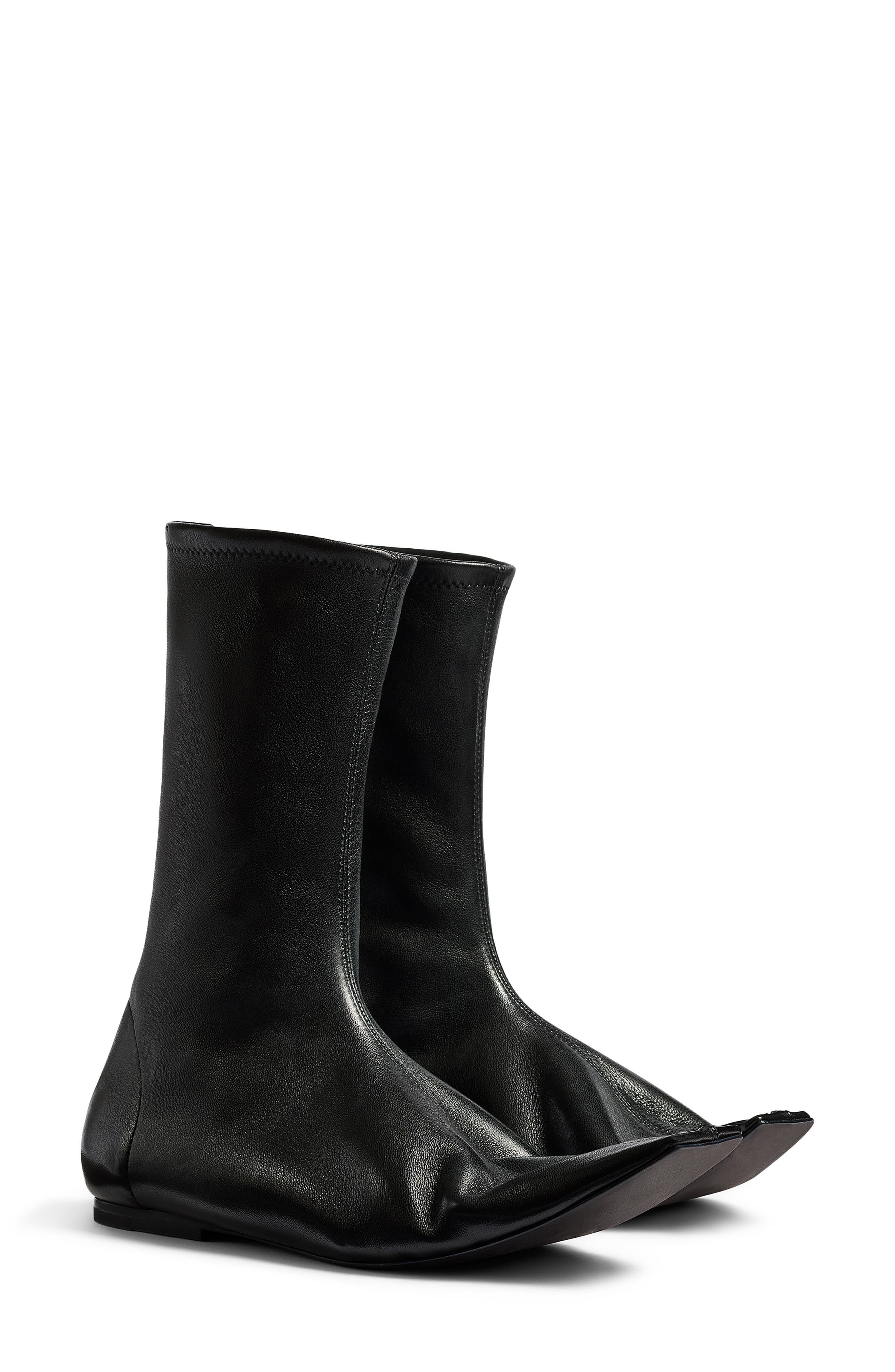 Marlene Foldable Boot, Alternate, color, BLACK
