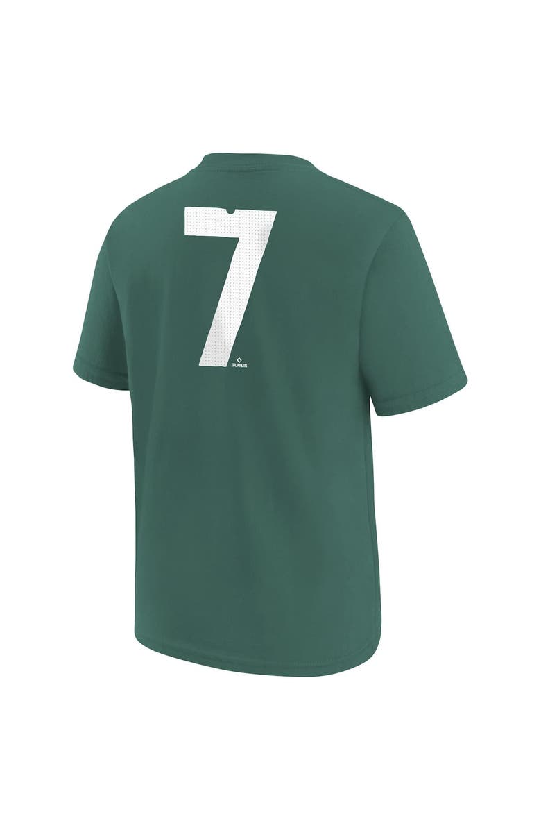 Nike Youth Nike Masataka Yoshida Green Boston Red Sox 2025 City Connect Fuse Name & Number T-Shirt, Alternate, color, Green