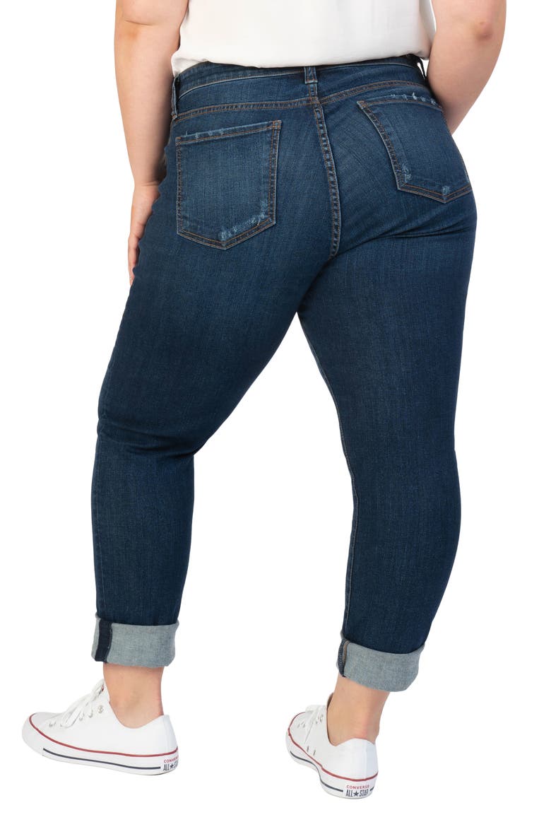 Catherine Boyfriend Skinny Jeans, Alternate, color, QUICKEN