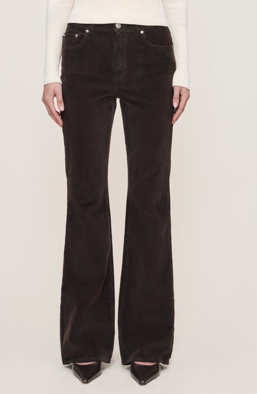 Dl1961 Bridget Boot High Waist Instasculpt™ Cordurory Jeans In Brown