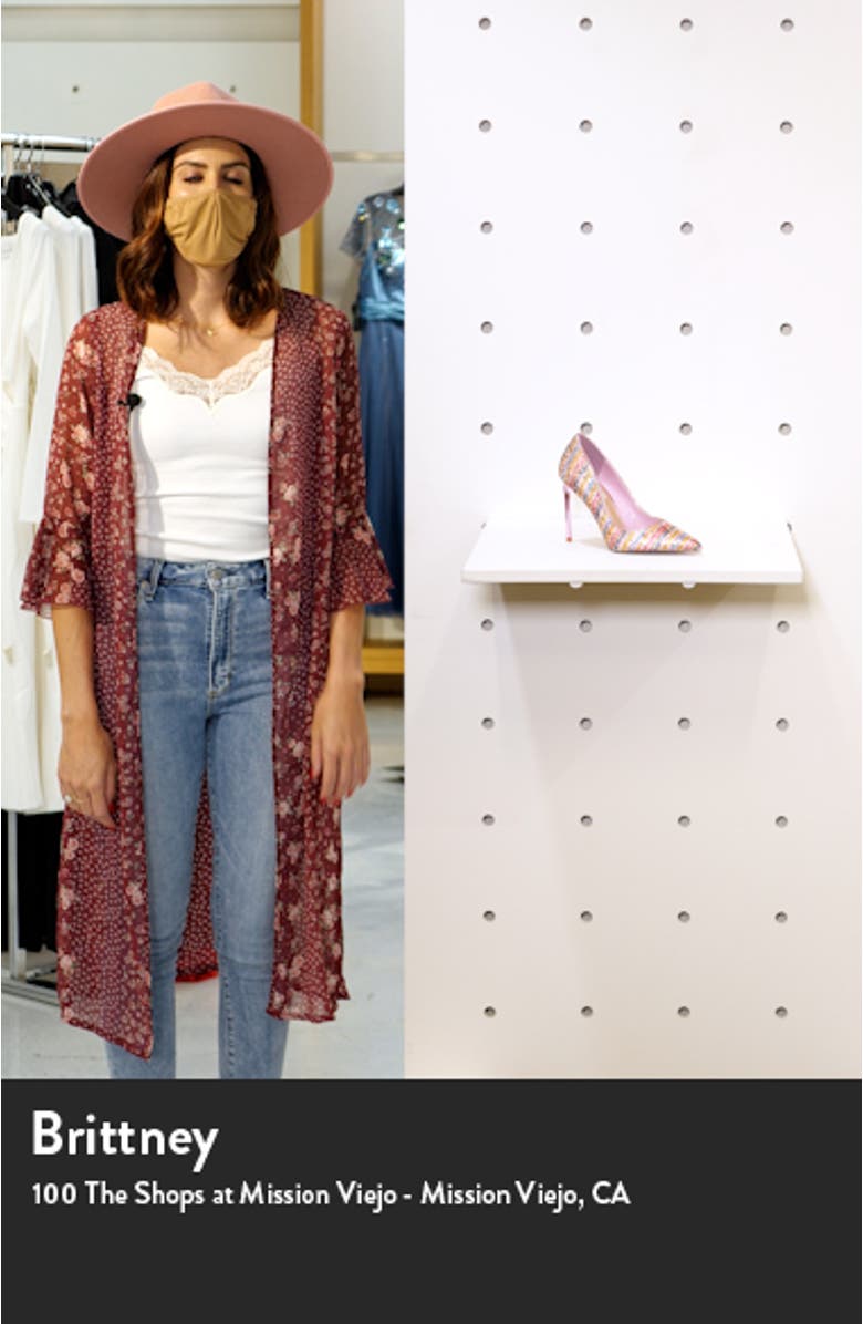 Vivacious Crystal Embellished Pump, sales video thumbnail