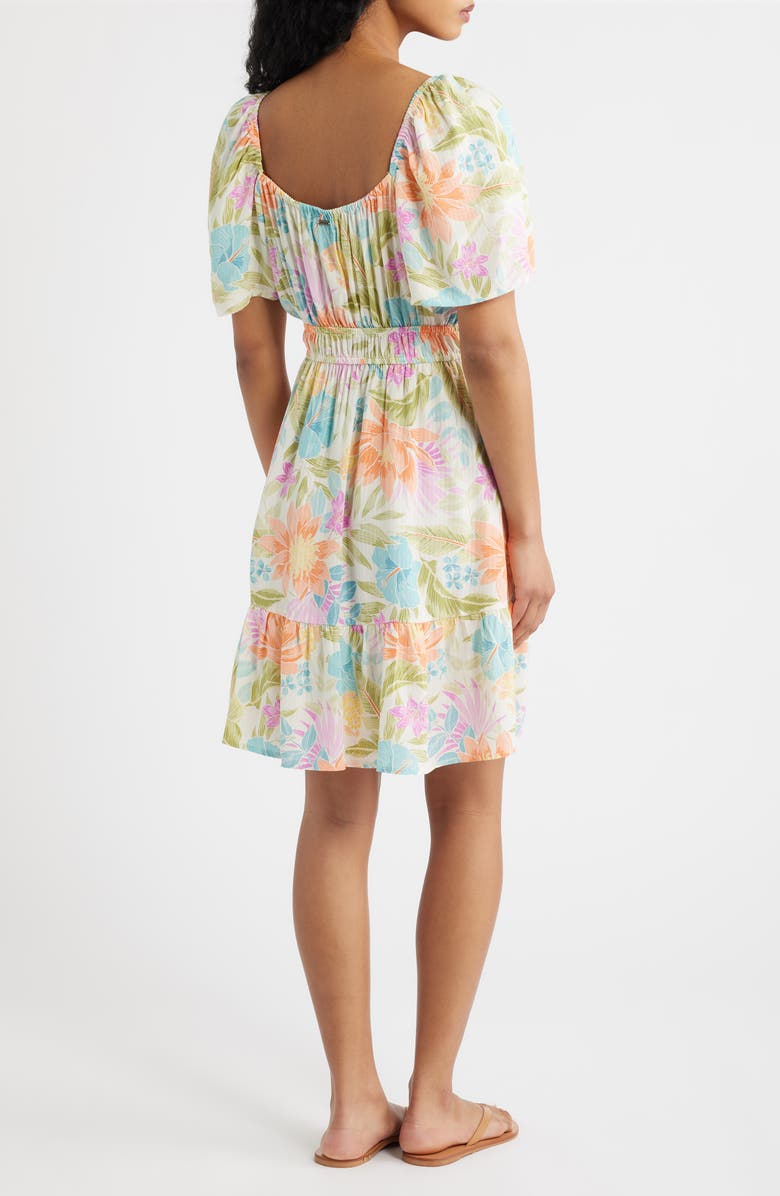 Rip Curl Catalina Island Floral Dress, Alternate, color, Orange