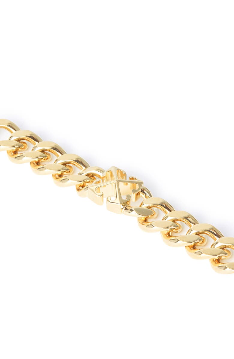 OFF WHITE Women
s Arrow Bracelet, Alternate, color, Gold