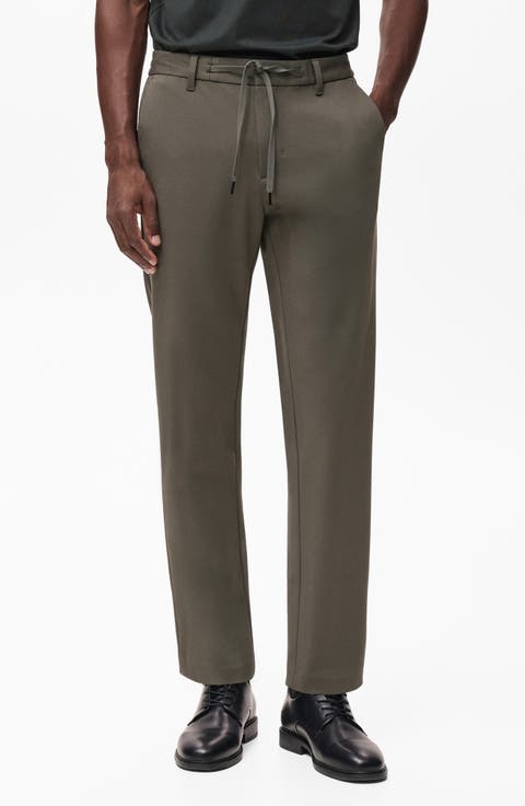 Slim Fit Drawstring Pants