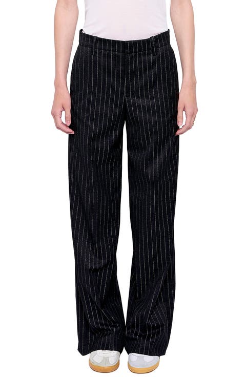 Panol Tailleur Pinstriped Pants
