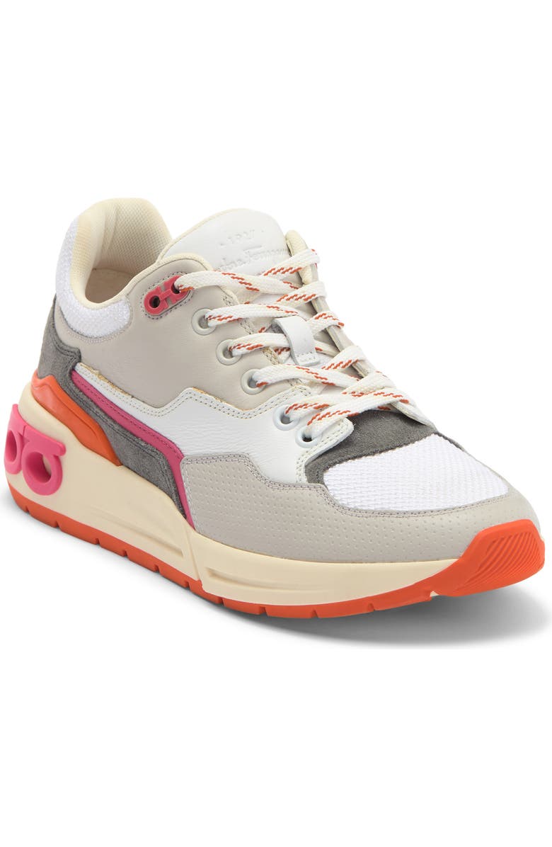 FERRAGAMO Gancini Sneaker, Main, color,