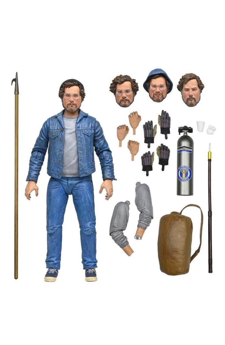 NECA Matt Hooper (Jaws 50th Anniversary) Amity Arrival NECA 7 inch Action Figure, Main, color, Multi-Color