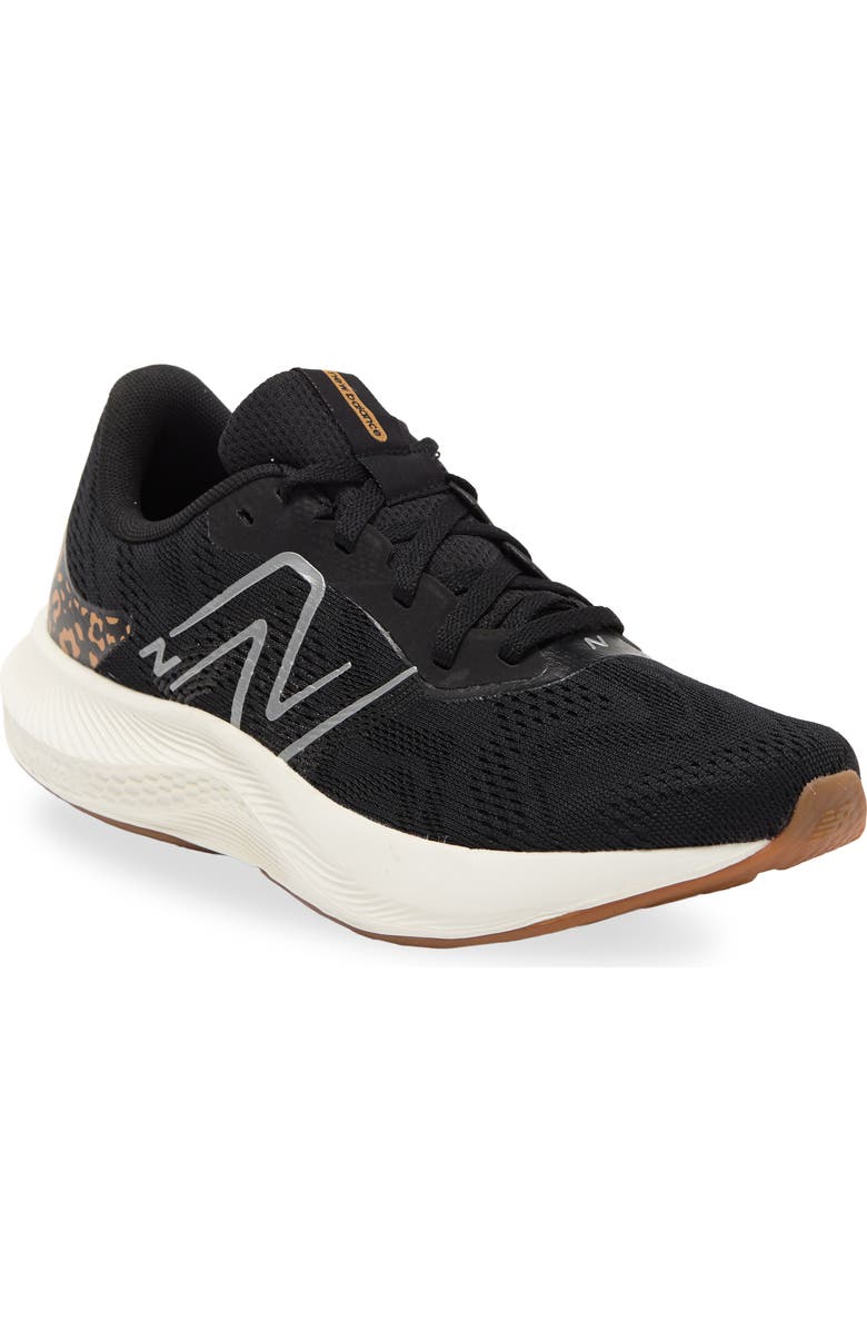 New Balance DynaSoft Pro Run V2 Running Shoe, Main, color, Black/ Tobacco