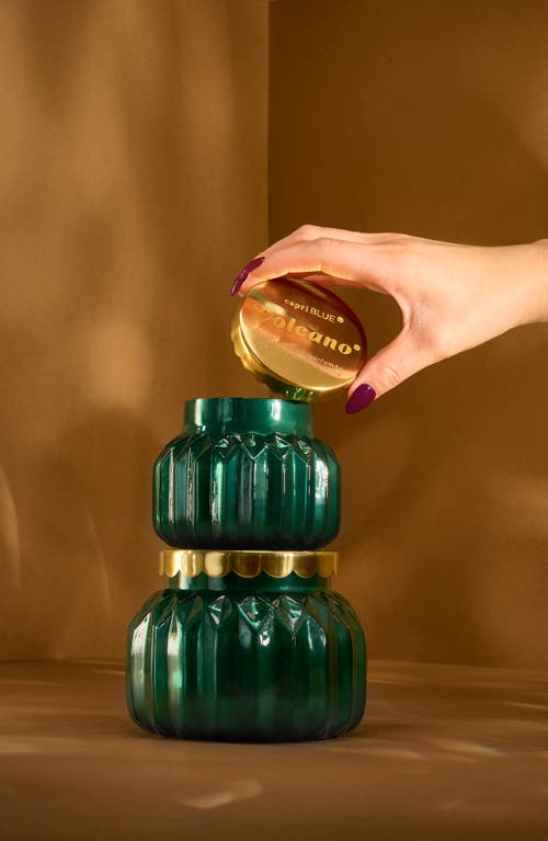 Capri Blue Volcano Royal Gem Signature Candle In Green